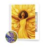 Radiant Sunflower Embrace Diamond Painting Kit: Full Drill Art