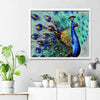 Vibrant Peacock Diamond Painting Kit: DIY Crystal Art for Home Decor