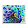 Vibrant Peacock Diamond Painting Kit: DIY Crystal Art for Home Decor