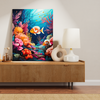 Stunning Reef of Wonders Diamond Painting Kit: Full Drill Ocean Life Art