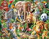 paint by numbers kit Animals Family 4