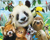 paint by numbers kit Animals Family 5