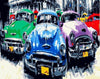 paint by numbers kit Antique car in havana - Custom paint by number