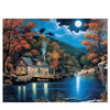 paint by numbers kit Autumn Night
