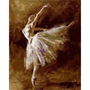 paint by numbers kit Ballet Dancer Series N19