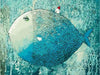 paint by numbers kit Big Blue Fish