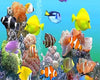 paint by numbers kit Colorful Fishes Deep Sea