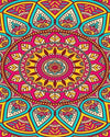 paint by numbers kit Colorful Mandalas - Custom paint by number