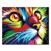 paint by numbers kit Coloured Cat