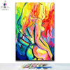 paint by numbers kit Colourful Nude