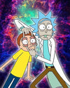 paint by numbers kit Crazy rick and morty