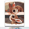 paint by numbers kit Cute Animal Collection N3
