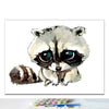 paint by numbers kit Cute Animal Collection N6