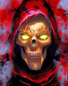 paint by numbers kit Dangerous Skull - Custom paint by number