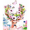 paint by numbers kit Deer 14