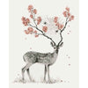 paint by numbers kit Deer 4
