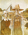 paint by numbers kit Discworld American Gothic - Custom paint by number