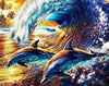 paint by numbers kit Dolphin