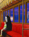paint by numbers kit Faceless And Chihiro Spirited Away
