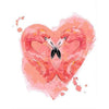 paint by numbers kit Flamingo 9