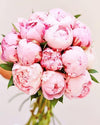 paint by numbers kit Flower Bouquet Pink Peony - Custom paint by number