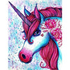 paint by numbers kit Flower Unicorn