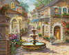 paint by numbers kit Fountain of Florence - Custom paint by number