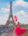 paint by numbers kit Girl In Paris France Europes - Custom paint by number