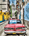 paint by numbers kit Havana Streets - Custom paint by number