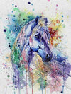 paint by numbers kit Horses Splash 10