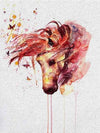 paint by numbers kit Horses Splash 4