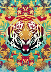 paint by numbers kit Hypnotic Tiger - Custom paint by number