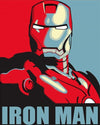 paint by numbers kit Iron man - Custom paint by number