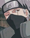 paint by numbers kit Kakashi Jutsu Naruto