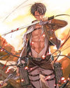paint by numbers kit Levi attack on titan