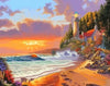 paint by numbers kit Lighthouse 14