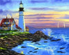 paint by numbers kit Lighthouse 19