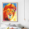 paint by numbers kit Majestic Lion 6