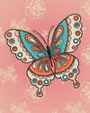 paint by numbers kit Mandala Butterfly - Custom paint by number