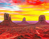 paint by numbers kit Monument Valley Arizona - Custom paint by number