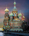 paint by numbers kit Moscow Castle - Custom paint by number