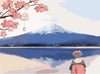 paint by numbers kit Mount Fuji - Custom paint by number