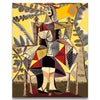 paint by numbers kit Pablo Picasso - Seated woman