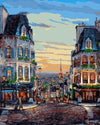 paint by numbers kit Paris Frances - Custom paint by number