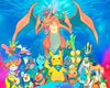 paint by numbers kit Pokemon anime