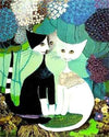 paint by numbers kit Quirky Cats Series 10