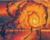 paint by numbers kit Red Storm Scenes