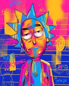 paint by numbers kit Rick Sanchez - Custom paint by number