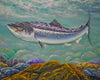 paint by numbers kit Salmon Fish Art