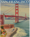 paint by numbers kit San Francisco Travel - Custom paint by number